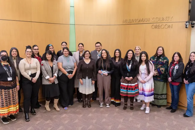 Celebrating Native American Heritage Month in November 2024.