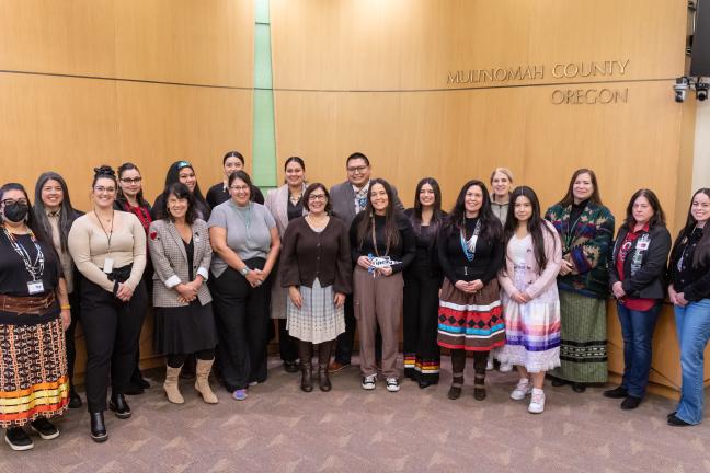 Celebrating Native American Heritage Month in November 2024.