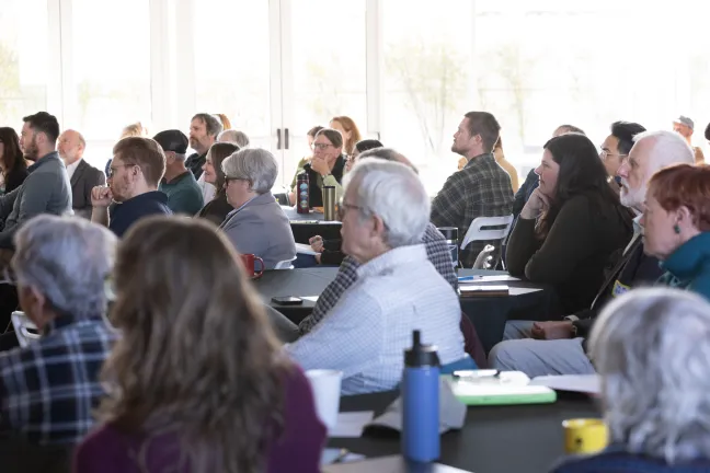 Audience at the Lower Willamette River Annual HAB Meeting