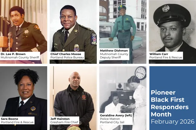 The Board proclaimed February 2026 as Pioneer Black First Responders Month.