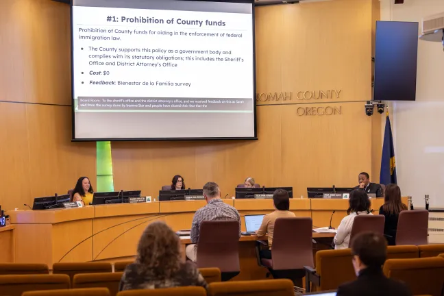 Board of Commissioner meeting on March 3, 2026