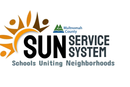 SUN Service System Logo that says Schools Uniting Neighborhoods
