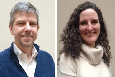 Dr. Paul Lewis and Dr. Jennifer Vines