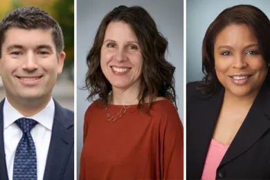 From left: Commissioner-elect Jules Bailey, Chair-elect Deborah Kafoury and Commissioner Loretta Smith.