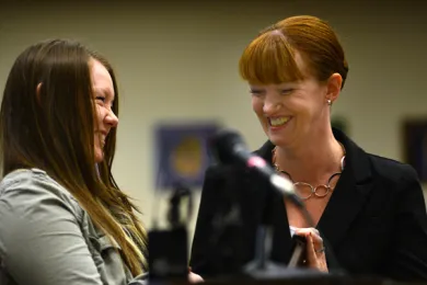 Kayla Ballew at START court graduation