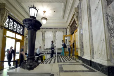 Central Courthouse lobby entrance 