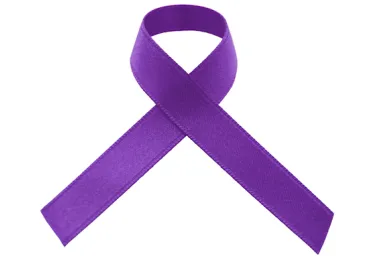 purple ribbon symbol for domestic violence awareness