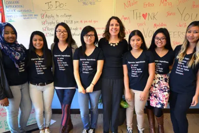 Chair Kafoury and Madison High School's “Rebels With a Cause” 