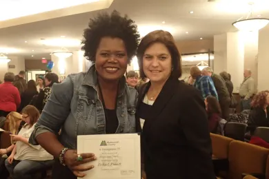 photo of Erika and Kate