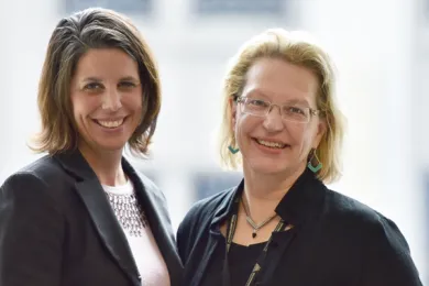 Liesl Wendt and Joanne Fuller