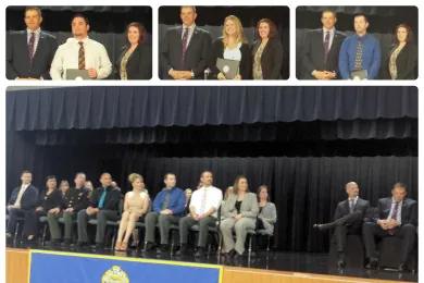 collage of graduates from the DPSST training