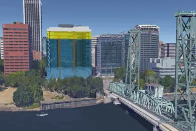 Conceptual Image of future Central Courthouse