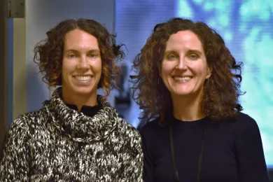 Amy Zlot and Dr. Jennifer Vines