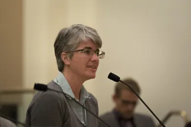 County STD Program manager Kim Toevs