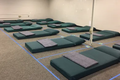 Shelter beds 