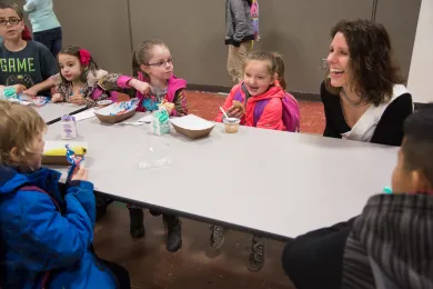 Chair Kafoury at Parklane Elementary School