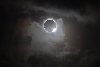 A total solar eclipse was visible from the Northern tip of Australia on Nov. 13, 2012. Photo: NASA/Cirtain