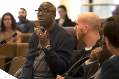 Alton Harvey spoke about serving stints in jail before overcoming addiction to drugs and alcohol.