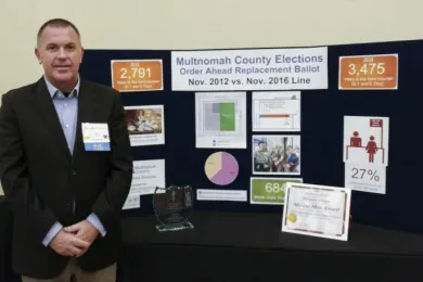 Elections Division wins national award