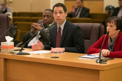 The Multnomah County Board of Commissioners adopted a resolution Thursday, Jan. 18, updating the process for declaring property as surplus and inviting public comment.  