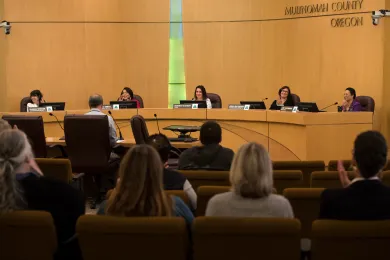 The Multnomah County Board of Commissioners at its May 31 meeting