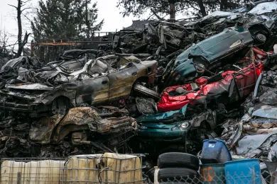 Results of a five-alarm fire at a salvage yard in northeast Portland in March 2018