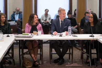 At the joint County/City work session on supportive housing, Sept. 11, 2018.