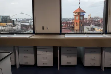 The new Health Department headquarters is just weeks away from completion.