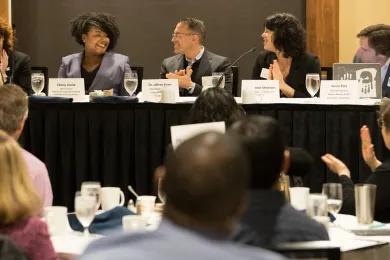 Panel of mental health experts applaud incoming county mental health director Ebony Clarke