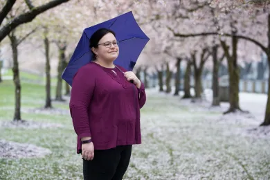 Chelsea Penning, crime victim advocate with the Department of Community Justice