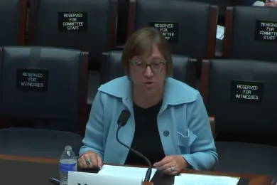 Lee Girard speaks on Capitol Hill