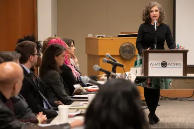 Abbey Stamp, Executive Director of the Multnomah County Local Public Safety Coordinating Council.