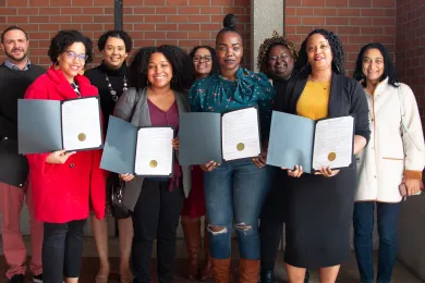 Women business owners celebrate Black History and Future Month in Multnomah County.