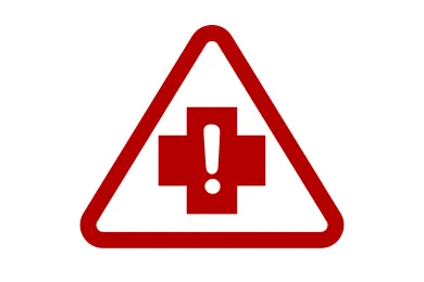Public health alert logo