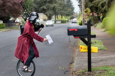 Multnomah County Elections encourages voters to stay home, stay safe and vote by mail. 