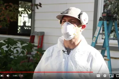 Weatherization team member