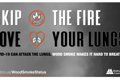 Skip the fire, love your lungs (and your neighbors)