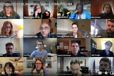 New community representatives members inducted into Local Public Safety Coordinating Council 