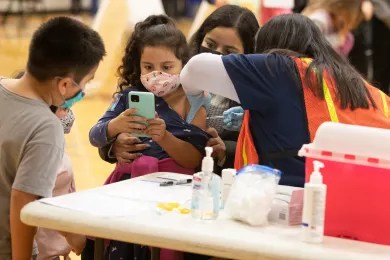 Vaccine clinic, November 2021