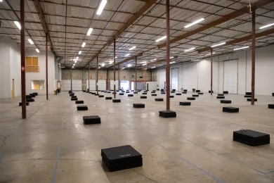 Market Street severe weather shelter, Feb. 22, 2022