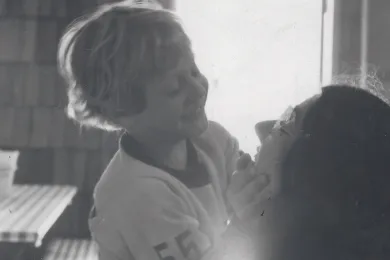 Fred with his mother Sandy. Fred died of an asthma attack at age 25, leaving behind a son and his partner, who was pregnant with their second child.