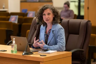 Abbey Stamp, executive director of the Multnomah County Local Public Safety Coordinating Council