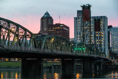 Hawthorne Bridge, traffic delays