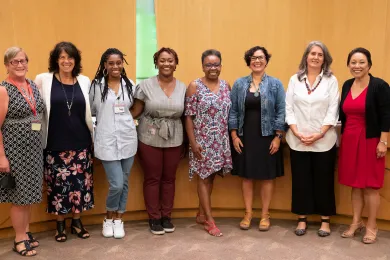 The Board of Commissioners joined by community partners and program staff celebrated the proclamation of Infant Mortality Awareness Month