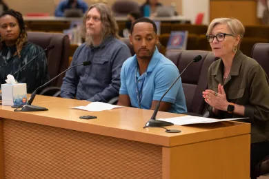 Group of experts speaking at the Board meeting on Thursday, Sept. 22, 2022.