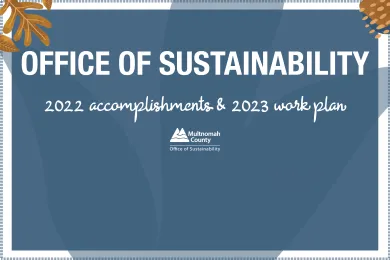 Office of Sustainability 2022 Accomplishments and 2023 Work Plan