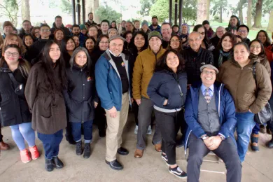 The COVID-19 response team meets at Peninsula Park