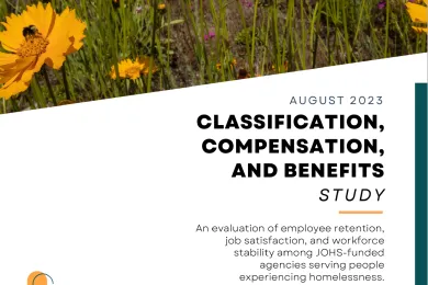 August 2023 Classification, Compensation and Benefits Study