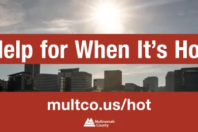 Help for When its hot website graphic