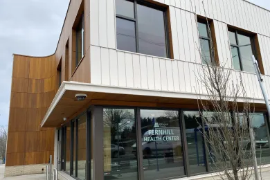 Outside of the Fernhill Health Center